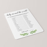 Neutral baby shower quiz instant download by LittleSizzle