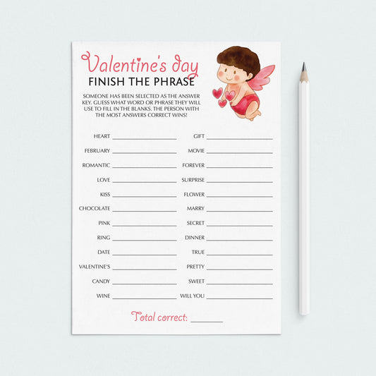 Valentine's Day Party Game for Groups by LittleSizzle