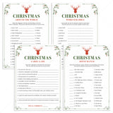 Christmas Office Party Games Bundle Printable | Instant Download ...