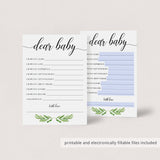 Baby Shower Wishes for Baby Cards Printable and Virtual