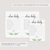 Virtual baby shower wishes cards by LittleSizzle