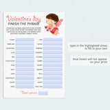 Valentine's Day Party Game for Groups