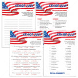 Independence Day Games for Adults Printable by LittleSizzle