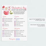 Zoom Galentines Day Party Game Whats On Your Phone