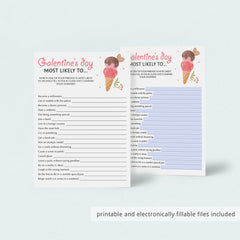 Funny Galentine's Day Games Bundle for Zoom & Printable
