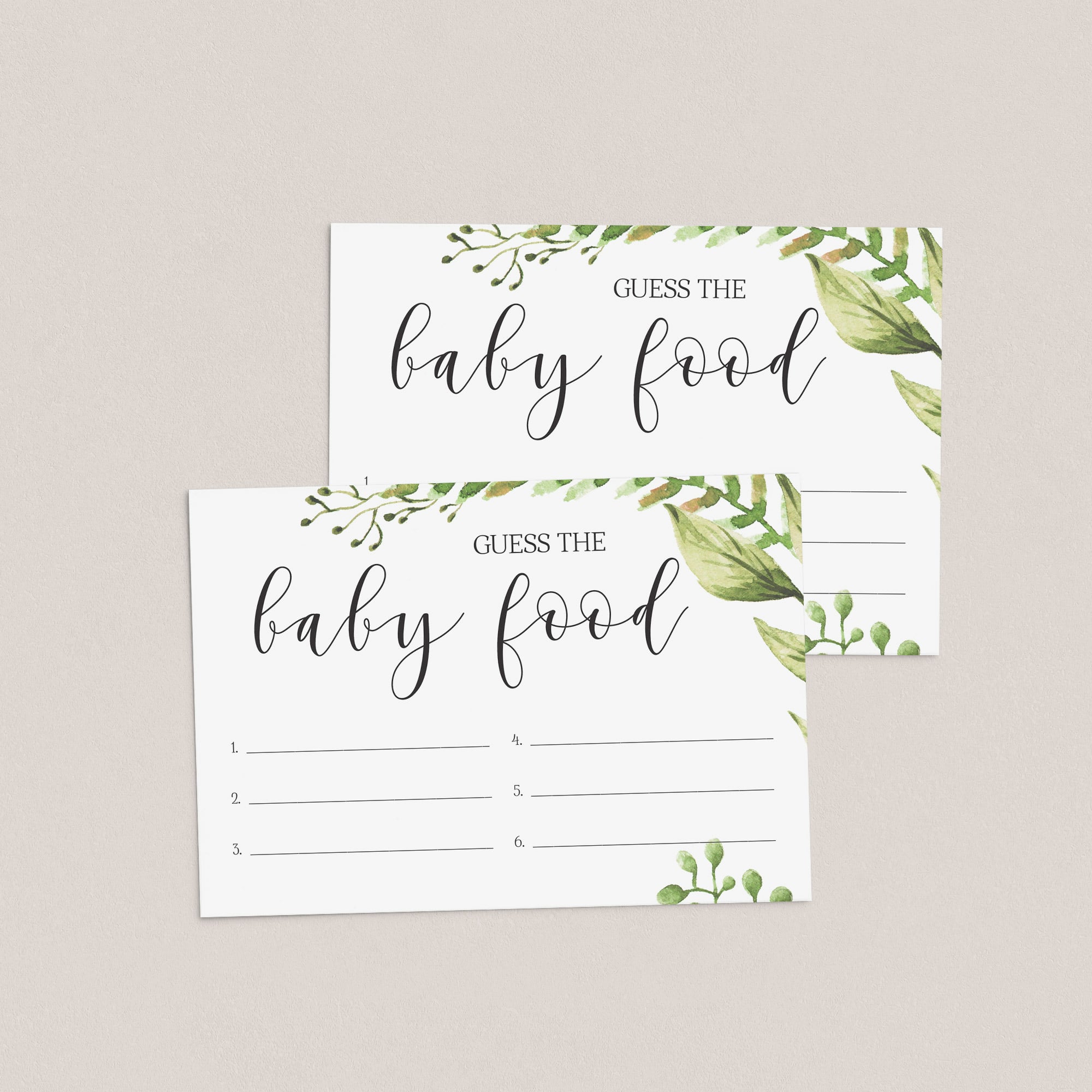 Garden baby shower games and decor printables by LittleSizzle