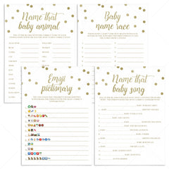 Printable baby shower games twinkle twinkle theme by LittleSizzle