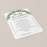 eucalyptus bridal shower games printable would she rather