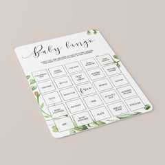Classic Baby Bingo Gender Neutral Baby Shower Game Printable