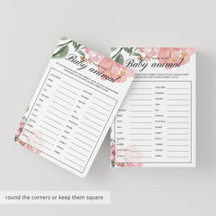 Whimsical Baby Shower Games Package Printable