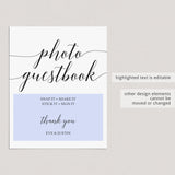 Editable guestbook sign by LittleSizzle