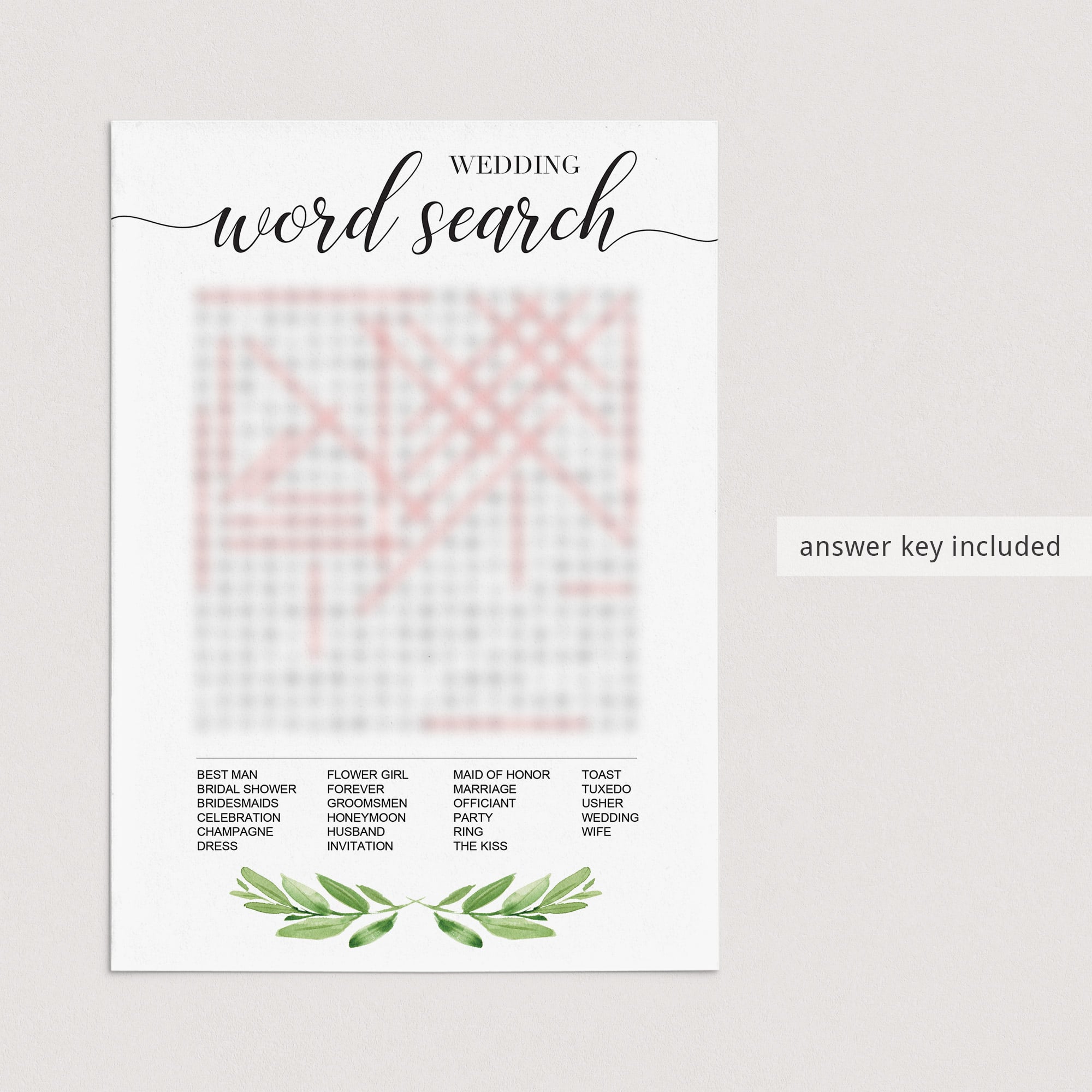 search words wedding related for bridalshower green themed