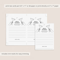 Post Divorce Words of Encouragement Cards Printable