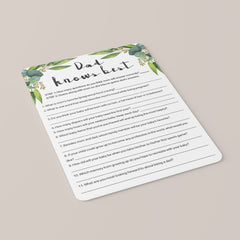 Funny baby shower games for dad by LittleSizzle
