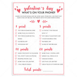 What's On Your Phone Game for Galentine's Day Party by LittleSizzle