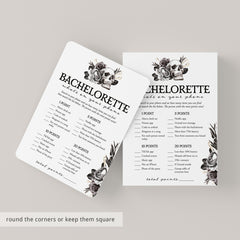 Printable Bride or Die Party Game What's On Your Phone