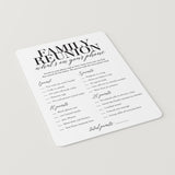 8 Family Reunion Party Games Printable
