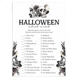 Halloween Witch Matching Game with Answer Key by LittleSizzle