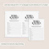 Who Knows The Boss Best Game Printable