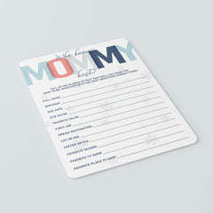 Mommy quiz for blue baby shower in winter by LittleSizzle