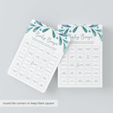 30 Prefilled Baby Bingo Cards Digital Download