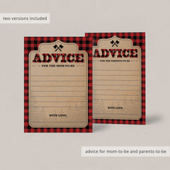 Advice cards for new parents by LittleSizzle
