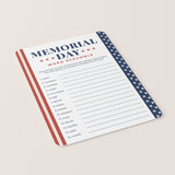 Memorial Day Word Scramble with Answers Printable