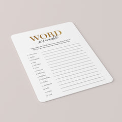 Anniversary Word Scramble With Answer Key Printable