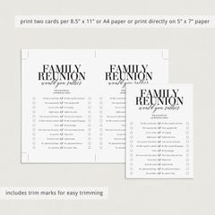 Printable Would You Rather Game for Families