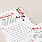 Printable Family Feud Christmas Game