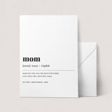 Mom Definition Print Instant Download
