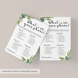 Botanical Adult Party Games Package Instant Download