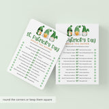 Printable St Patrick's Day Game for Adults Would You Rather