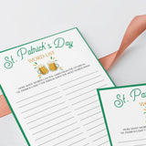 St Patrick's Day Word Game Virtual & Printable