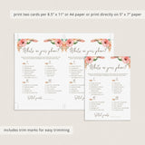 Bohemian Baby Shower Games Package Instant Download