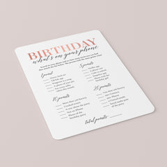Sweet 16 Party Games Bundle Rose Gold Printable